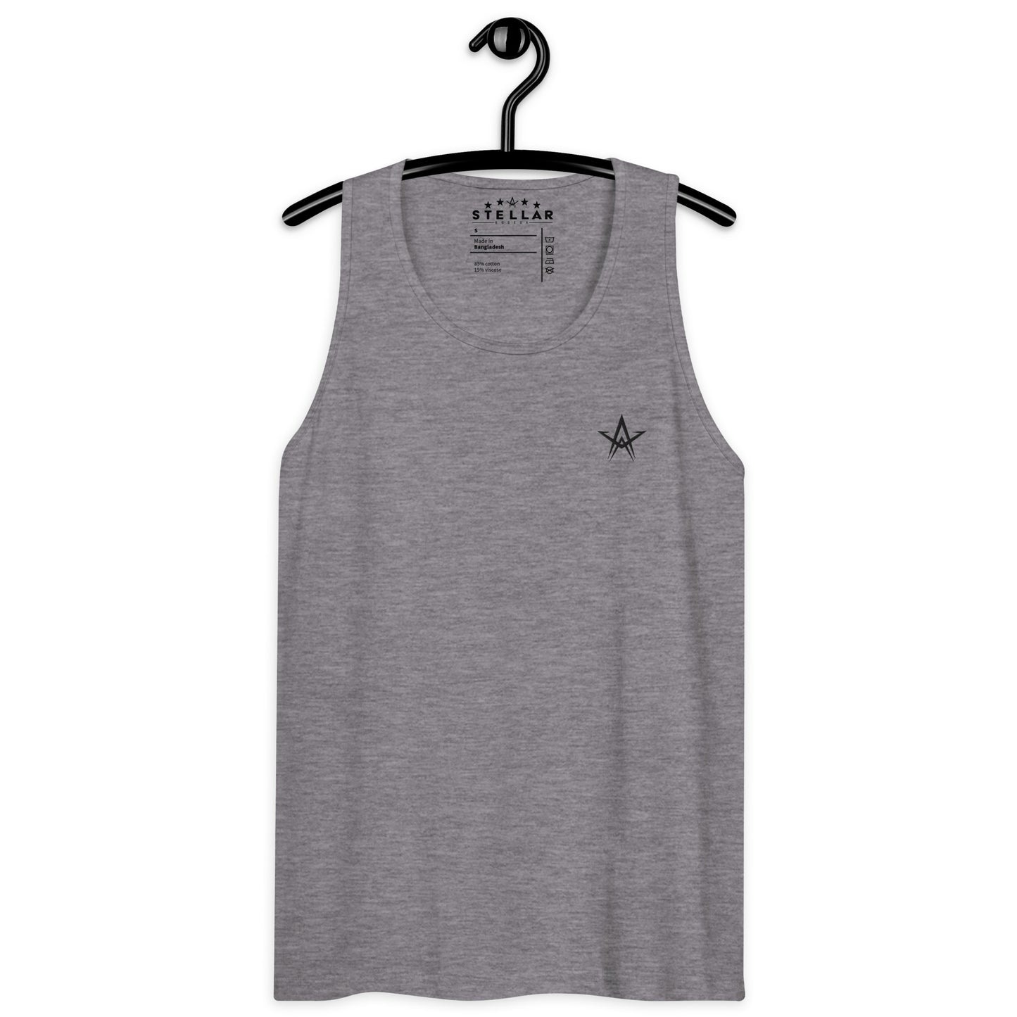 Black Star Embroidered Tank