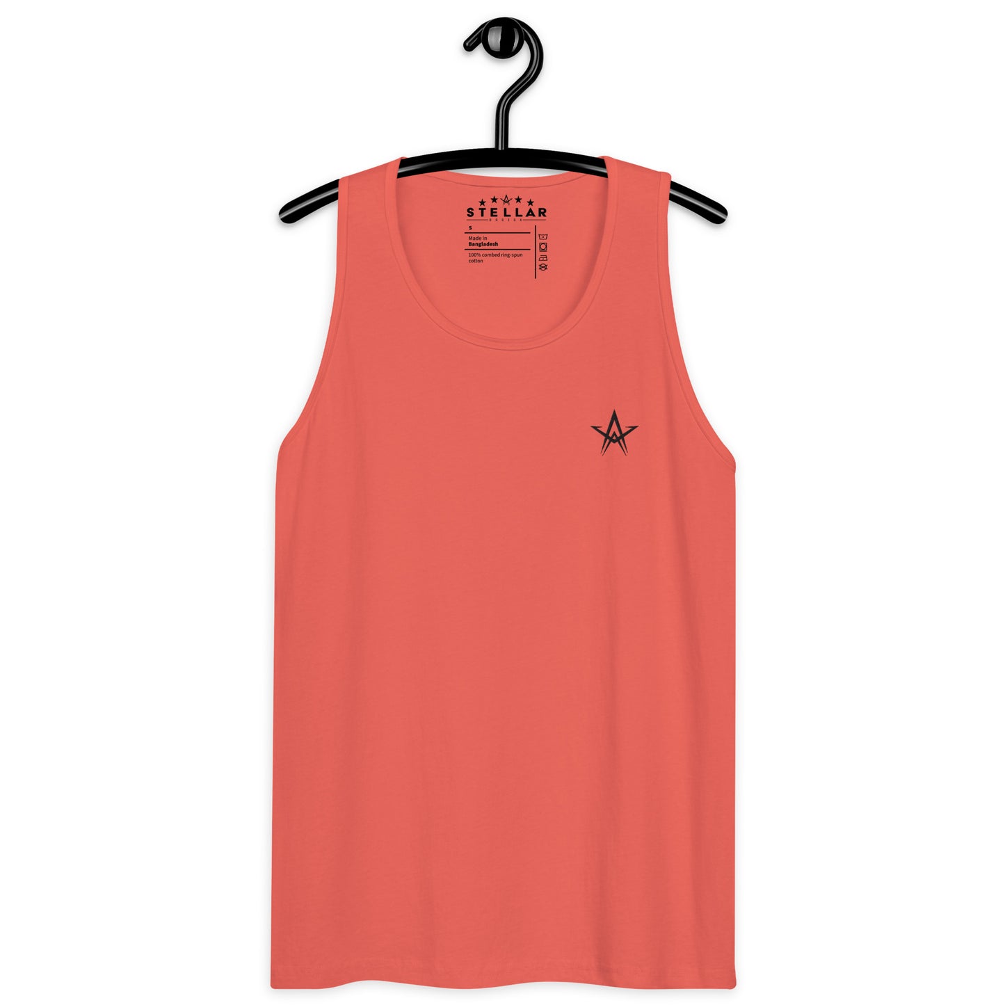 Black Star Embroidered Tank