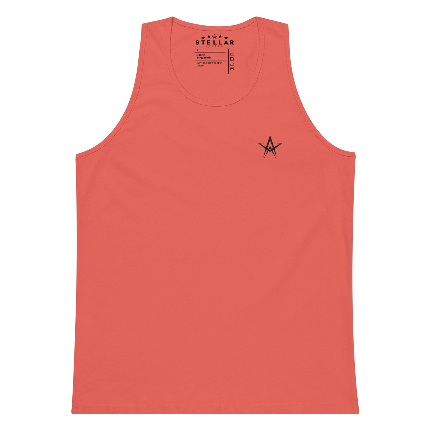 Black Star Embroidered Tank
