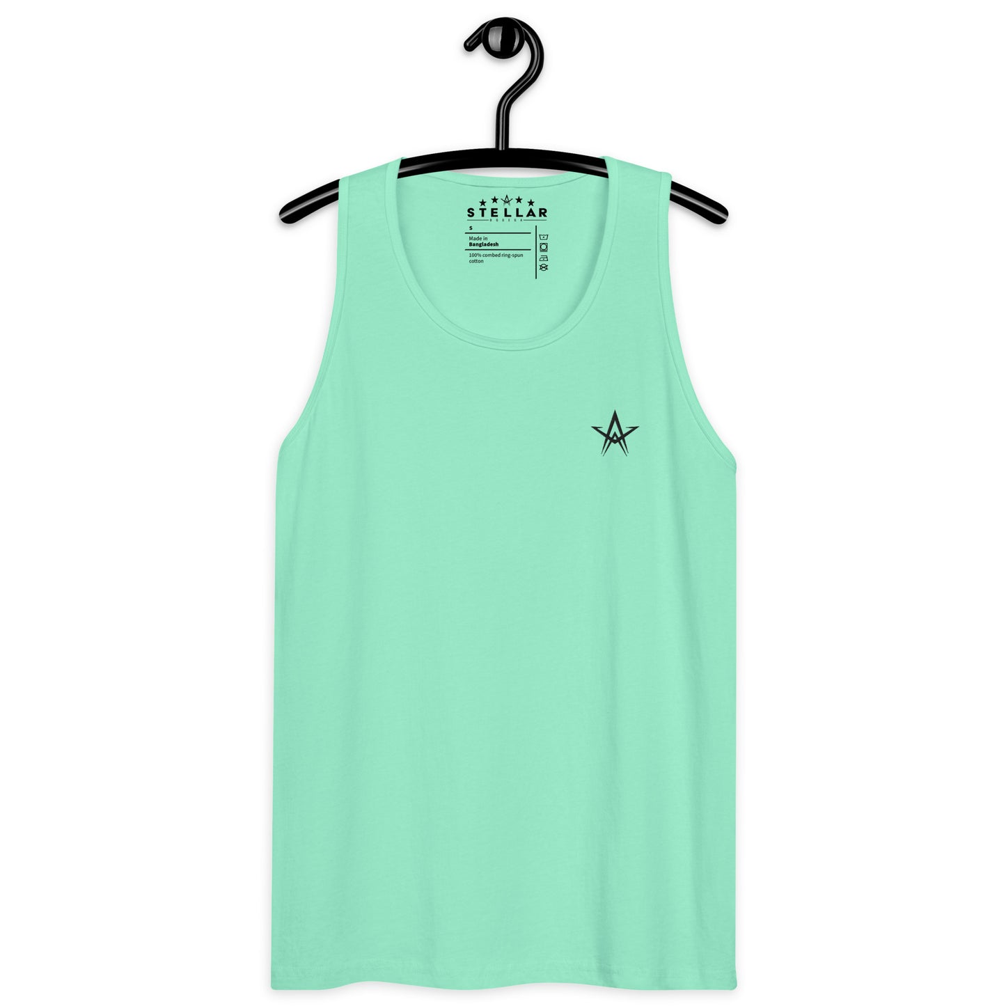 Black Star Embroidered Tank