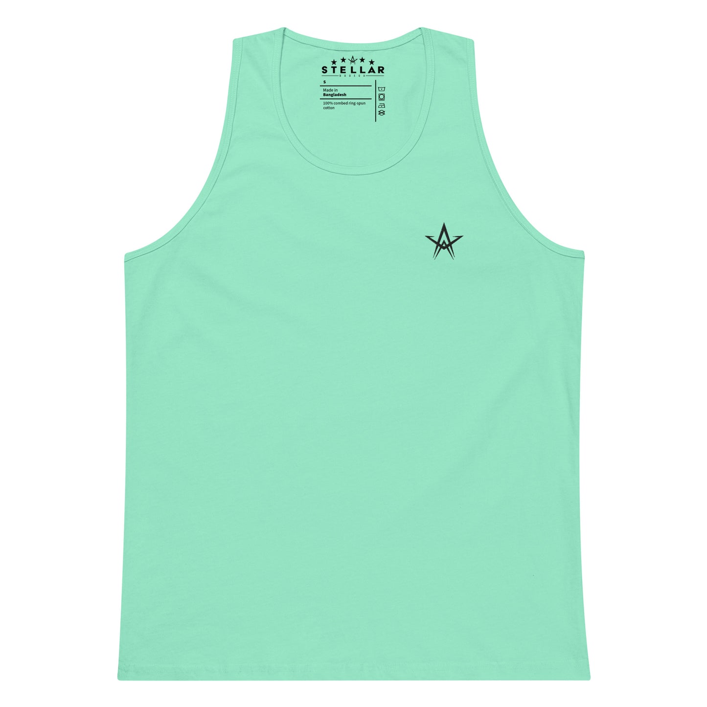 Black Star Embroidered Tank