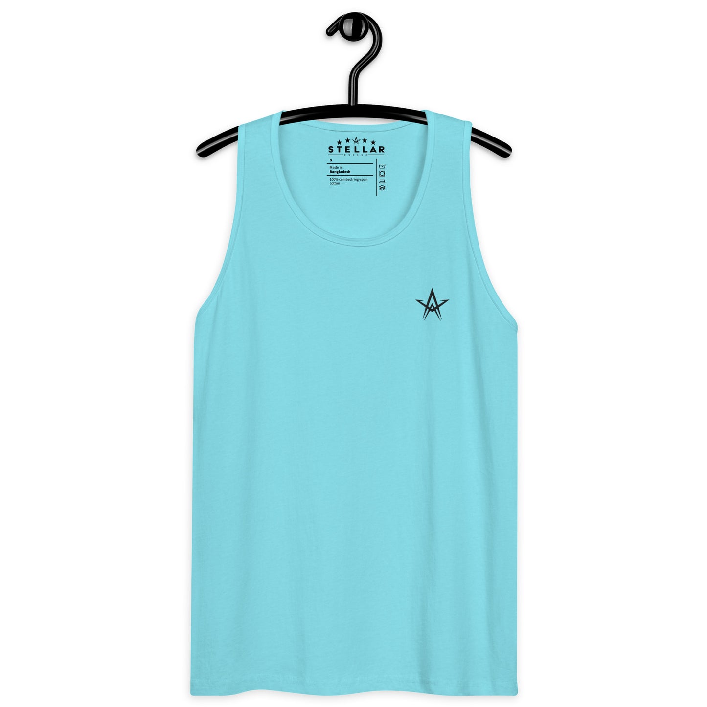 Black Star Embroidered Tank