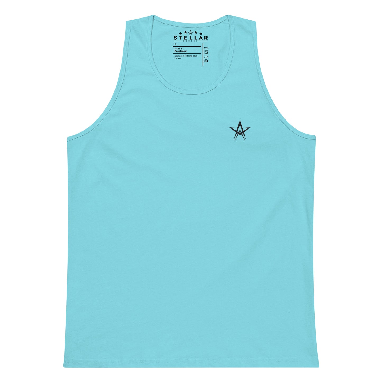 Black Star Embroidered Tank