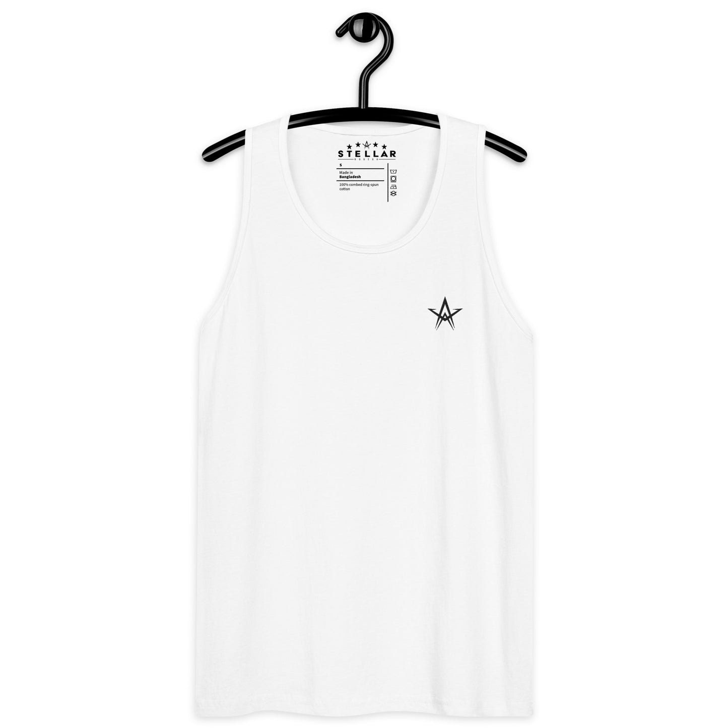 Black Star Embroidered Tank