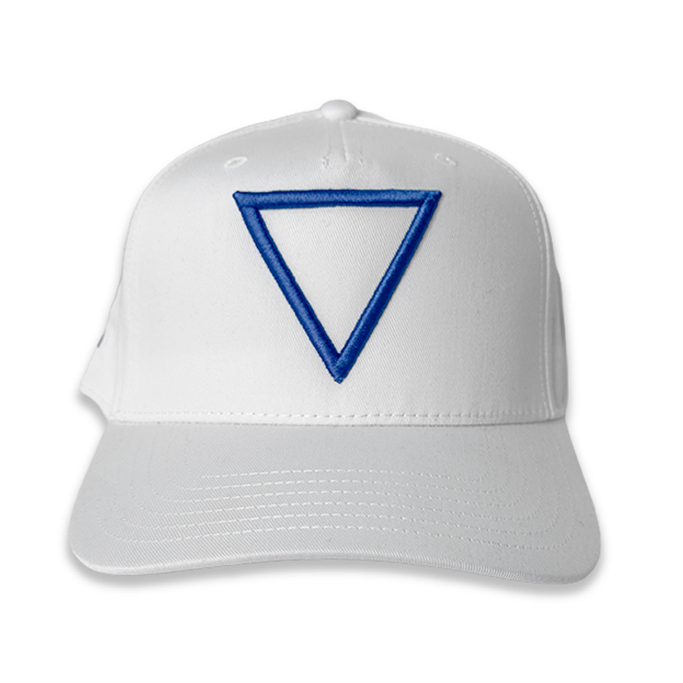 Blue Trinity White Snapback Dad Hat