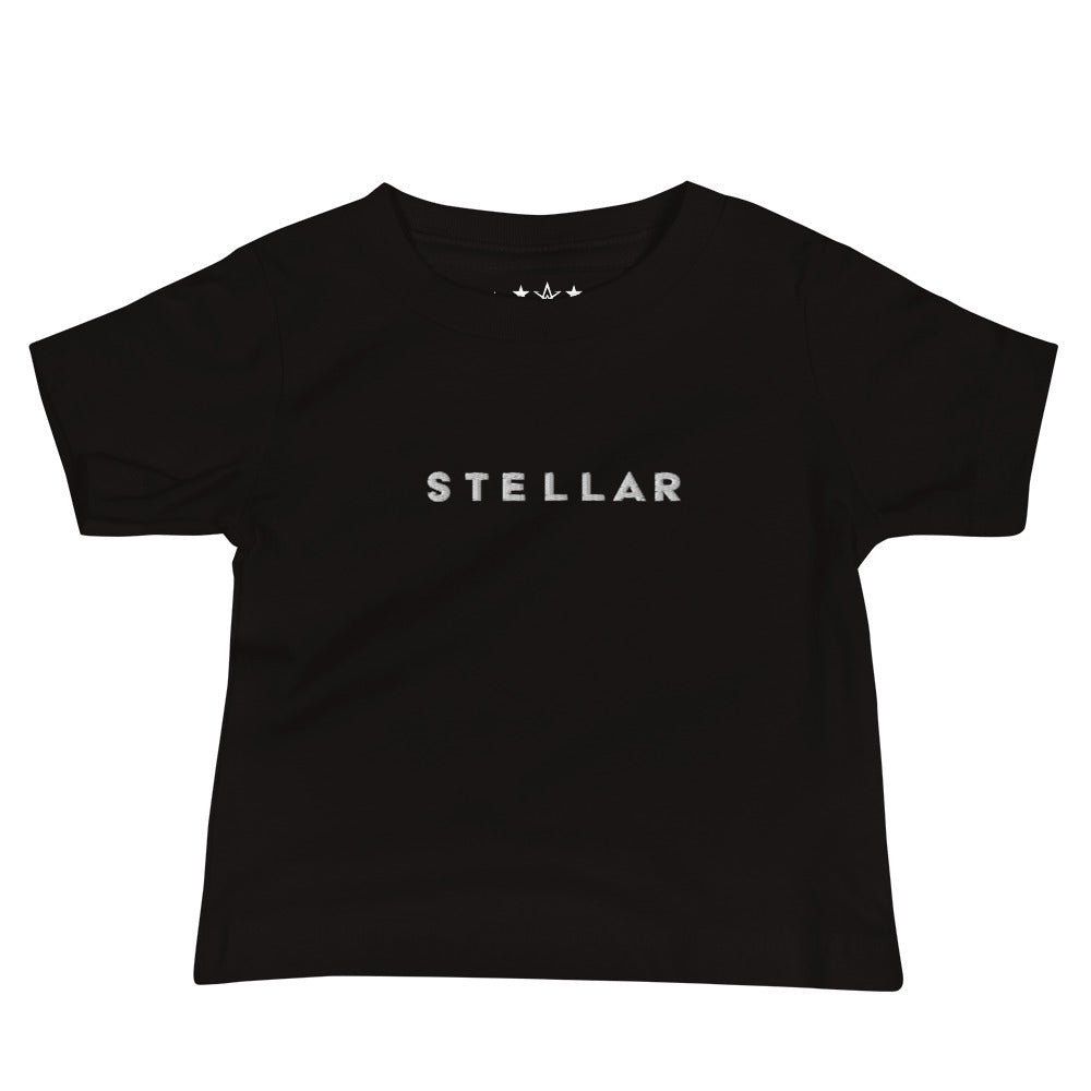 
                      
                        Camiseta para bebé bordada STELLAR
                      
                    