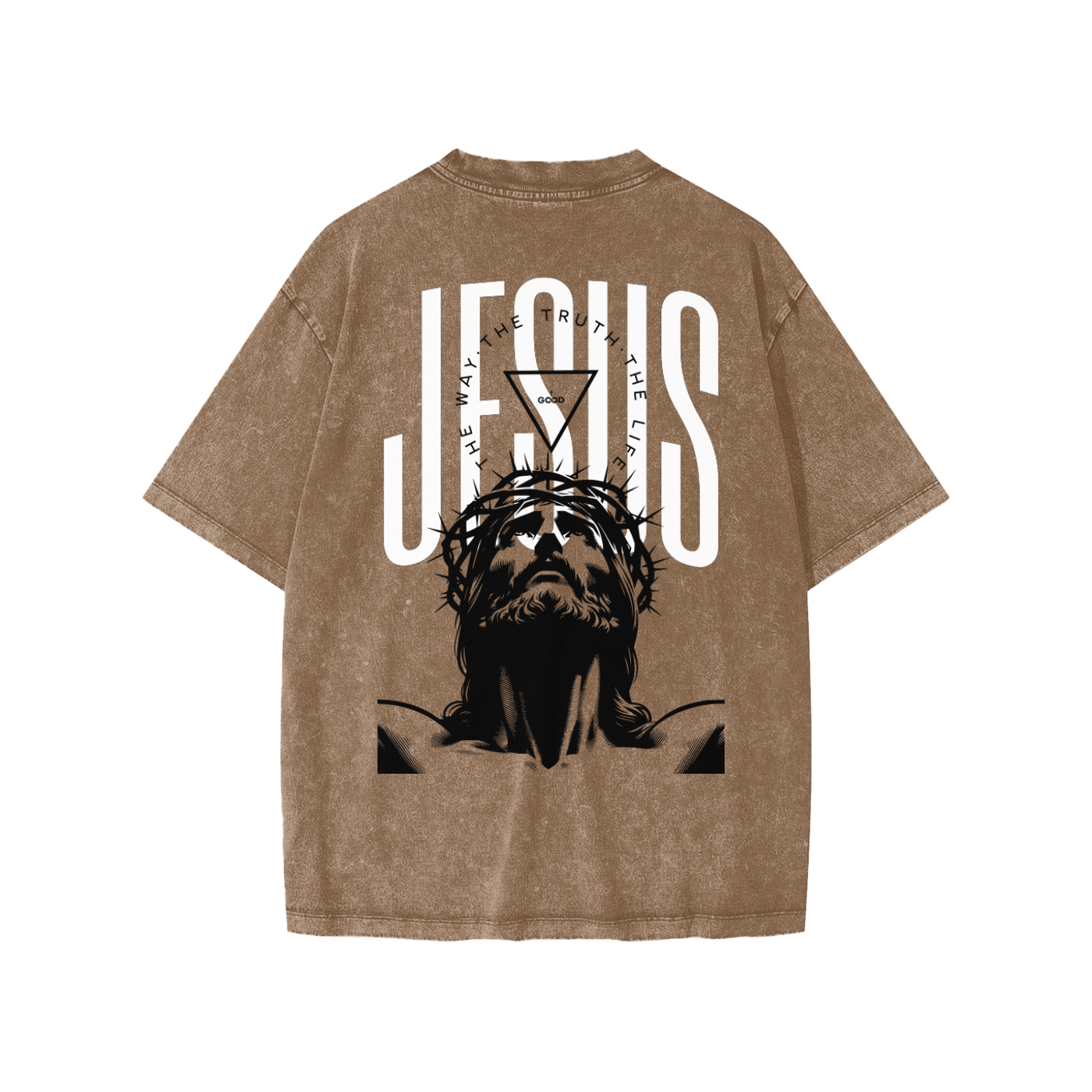 Jesus Trinity Snow Washed KIDS' T-Shirt