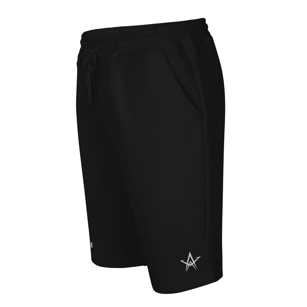 
                      
                        STELLAR Embroidered Black Cotton Shorts
                      
                    