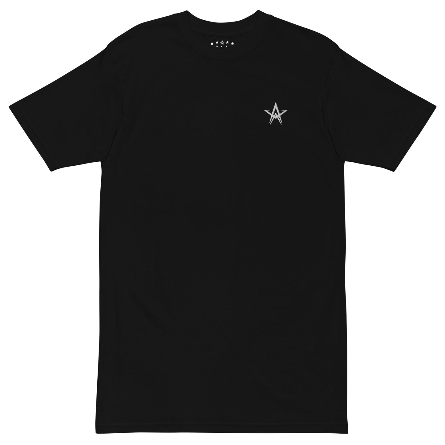 Embroidered Star Mens Premium Tshirt