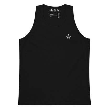 White Star Embroidered Tank
