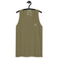 White Star Embroidered Tank