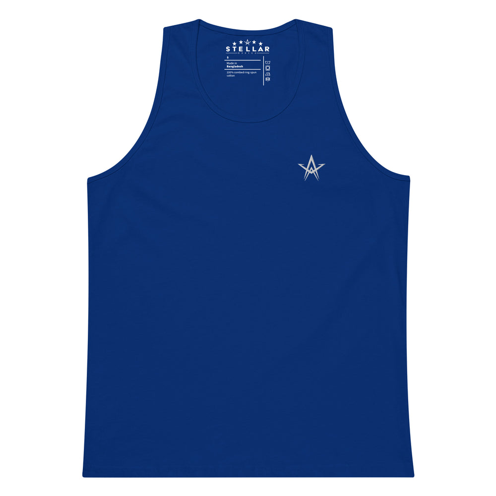 
                      
                        White Star Embroidered Tank
                      
                    