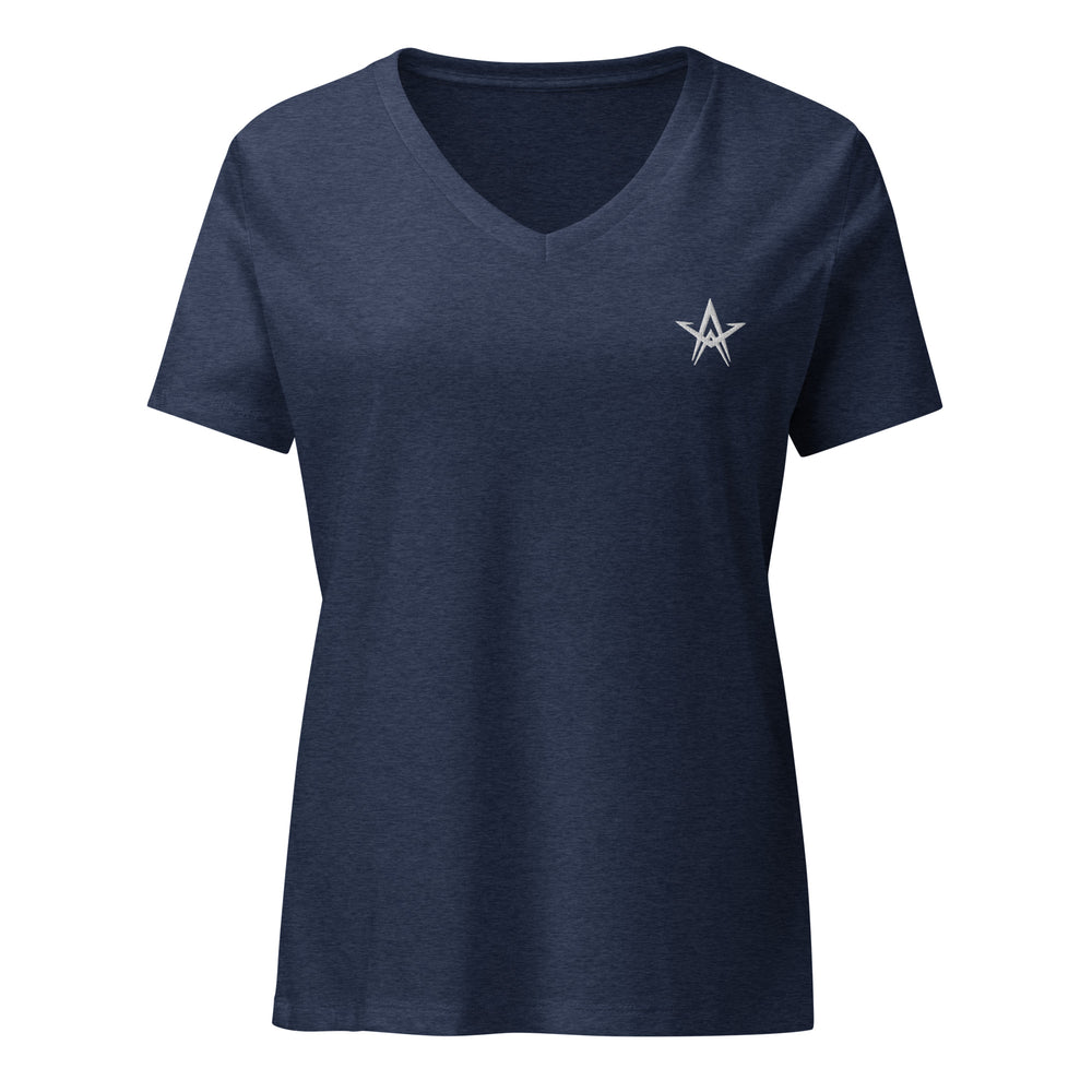 White Star Women’s Relaxed V-neck